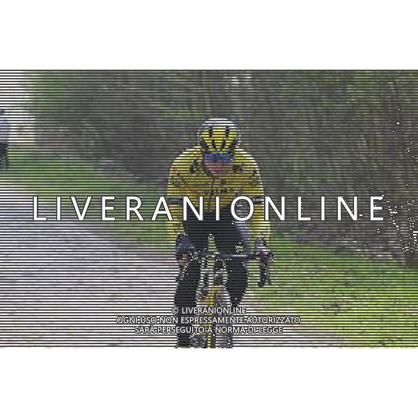 10-04-2025 Allenamento Paris - Roubaix 2025; 2025, Visma - Lease A Bike; Arenberg; ©SIROTTI - AGENZIA ALDO LIVERANI SAS