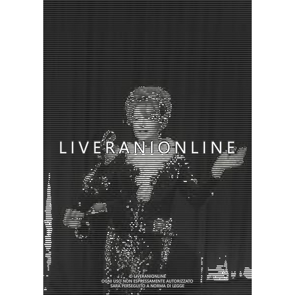 NEG-RETROSPETTIVA MINA MAZZINI CANTANTE NELLA FOTO MINA MAZZINI NELL\'ANNO 1965 AG ALDO LIVERANI SAS