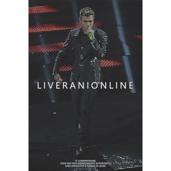 Festival Sanremo 2025 nella foto Fedez 75mo Festival della Canzone Italiana - Quinta Serata Teatro Ariston - Sanremo (IM) 15-02-2025 foto Roberto Garavaglia/agenzia Aldo Liverani sas