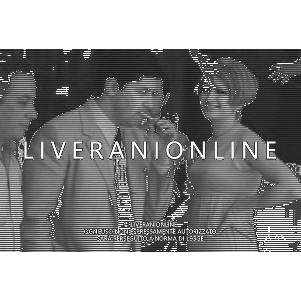 NEG-RETROSPETTIVA MINA MAZZINI CANTANTE NELLA FOTO MINA MAZZINI CON ANTONELLO FALQUII NELL\'ANNO 1967 FOTO PIERO PASCUTTINI-ARCHIVIO GIOVANNI LIVERANI-AG ALDO LIVERANI SAS