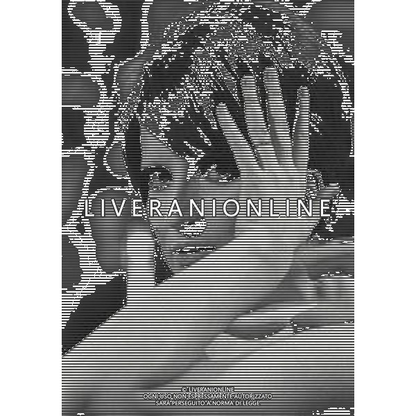 NEG-RETROSPETTIVA MINA MAZZINI CANTANTE NELLA FOTO MINA MAZZINI NELL\'ANNO 1967 FOTO PIERO PASCUTTINI-ARCHIVIO GIOVANNI LIVERANI-AG ALDO LIVERANI SAS