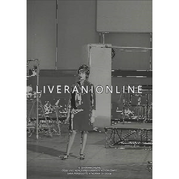NEG-RETROSPETTIVA MINA MAZZINI CANTANTE NELLA FOTO MINA MAZZINI NELL\'ANNO 1967 FOTO PIERO PASCUTTINI-ARCHIVIO GIOVANNI LIVERANI-AG ALDO LIVERANI SAS