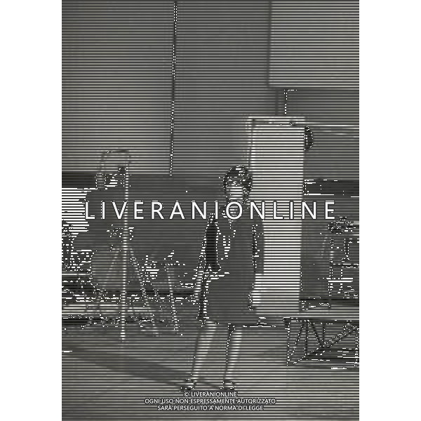 NEG-RETROSPETTIVA MINA MAZZINI CANTANTE NELLA FOTO MINA MAZZINI NELL\'ANNO 1967 FOTO PIERO PASCUTTINI-ARCHIVIO GIOVANNI LIVERANI-AG ALDO LIVERANI SAS