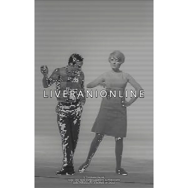 NEG-RETROSPETTIVA MINA MAZZINI CANTANTE NELLA FOTO MINA MAZZINI NELL\'ANNO 1967 FOTO PIERO PASCUTTINI-ARCHIVIO GIOVANNI LIVERANI-AG ALDO LIVERANI SAS