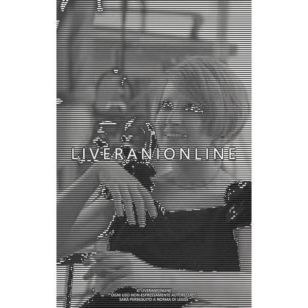 NEG-RETROSPETTIVA MINA MAZZINI CANTANTE NELLA FOTO MINA MAZZINI NELL\'ANNO 1967 FOTO PIERO PASCUTTINI-ARCHIVIO GIOVANNI LIVERANI-AG ALDO LIVERANI SAS