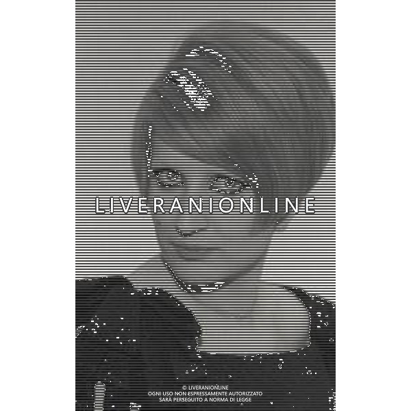 NEG-RETROSPETTIVA MINA MAZZINI CANTANTE NELLA FOTO MINA MAZZINI NELL\'ANNO 1967 FOTO PIERO PASCUTTINI-ARCHIVIO GIOVANNI LIVERANI-AG ALDO LIVERANI SAS