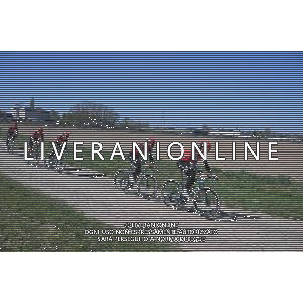 11-04-2025 Allenamento 2 Paris - Roubaix 2025; 2025, Arkea - Beb Hotel; Orchies; FOTO STEFANO SIROTTI-AG ALDO LIVERANI SAS