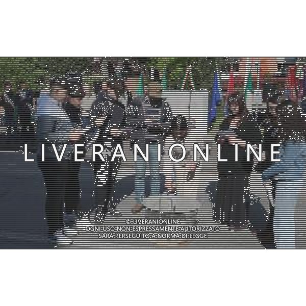 IMOLA 12 04 2025 commemorazione delle vittime dell\'eccidio di Pozzo Becca NELLA FOTO SCUOLA SECONDARIO DI PRIMO GRADO "SIMONI" DI MEDICINA ©SANNA - AG ALDO LIVERANI SAS