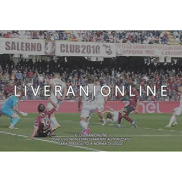 12 04 2025 - Salerno. Stadio Arechi. Campionato Serie B. Salernitana-Sud Tirol Nella foto gol 1-0 di Paolo Ghiglione Foto Giuseppe Cuozzo/Agenzia Liverani- AGENZIA ALDO LIVERANI SAS
