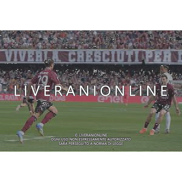 12 04 2025 - Salerno. Stadio Arechi. Campionato Serie B. Salernitana-Sud Tirol Nella foto esultanza di Paolo Ghiglione dopo gol 1-0 Foto Giuseppe Cuozzo/Agenzia Liverani- AGENZIA ALDO LIVERANI SAS