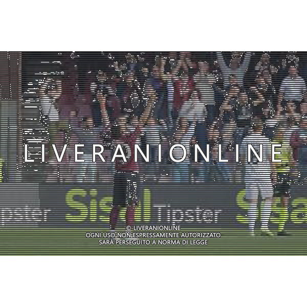 12 04 2025 - Salerno. Stadio Arechi. Campionato Serie B. Salernitana-Sud Tirol Nella foto esultanza finale salernitana dopo vittoria 2-1 Foto Giuseppe Cuozzo/Agenzia Liverani- AGENZIA ALDO LIVERANI SAS