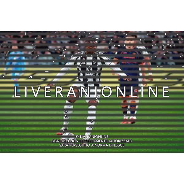 TVEM April 12, 2025 Torino, Italy - Juventus FC vs US Lecce - Italian soccer serie A 2024/25 - Allianz Stadium. In the pic: Pierre Kalulu of Juventus ©TVEM Emmanuele Mastrodonato - AGENZIA ALDO LIVERANI SAS