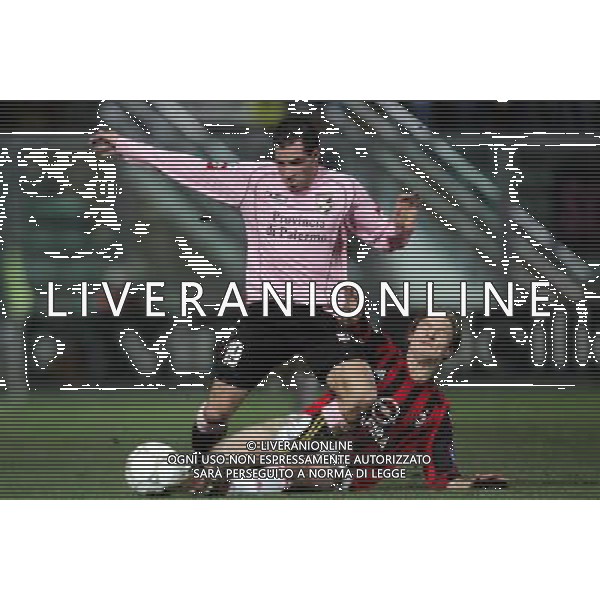 PALERMO 31/01/2006 COPPA ITALIA TIM 2005/06 PALERMO - MILAN NELLA FOTO MARIANO GONZALEZ-VOGEL ph AG. ALDO LIVERANI