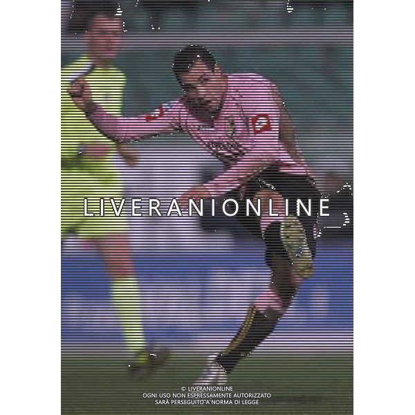 PALERMO 31/01/2006 COPPA ITALIA TIM 2005/06 PALERMO - MILAN NELLA FOTO GOL GONZALEZ ph AG. ALDO LIVERANI