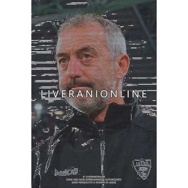 TVEM April 12, 2025 Torino, Italy - Juventus FC vs US Lecce - Italian soccer serie A 2024/25 - Allianz Stadium. In the pic: coach Marco Giampaolo of US Lecce ©TVEM Emmanuele Mastrodonato - AGENZIA ALDO LIVERANI SAS