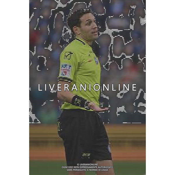 TVRG Como vs Torino nella foto l\'arbitro Matteo Marcenaro di Genova Como 13-04-2025 Stadio Giuseppe Sinigaglia Campionato Serie A Enilive - 32a giornata foto Roberto Garavaglia/Agenzia Aldo Liverani sas - AGENZIA ALDO LIVERANI SAS
