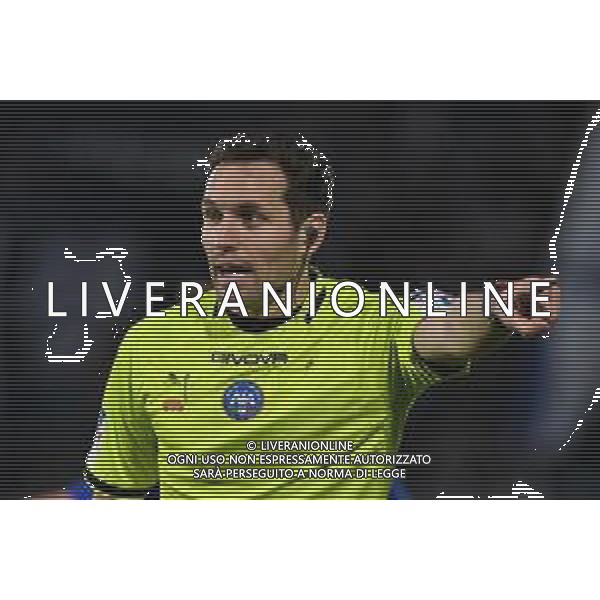 TVRG Como vs Torino nella foto l\'arbitro Matteo Marcenaro di Genova Como 13-04-2025 Stadio Giuseppe Sinigaglia Campionato Serie A Enilive - 32a giornata foto Roberto Garavaglia/Agenzia Aldo Liverani sas - AGENZIA ALDO LIVERANI SAS