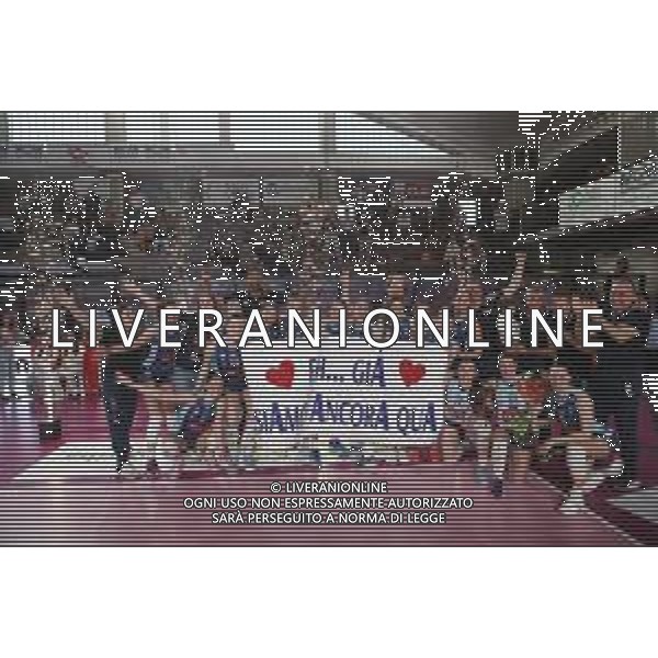 IMOLA 13 04 2025 PLAY OUT ULTIMA PARTITA CLAI IMOLA SI SALVA-CLAI IMOLA-CONCOREZZO 3-0 SERIE A2 NELLA FOTO CLAI IMOLA PALLAVOLO DOPO LA PARTITA VINTA foto gianni sanna-ag aldo liverani sas