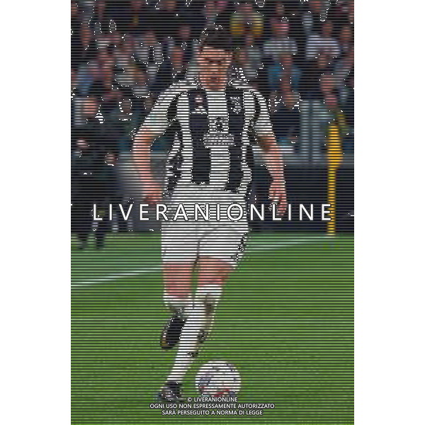 TVEM April 12, 2025 Torino, Italy - Juventus FC vs US Lecce - Italian soccer serie A 2024/25 - Allianz Stadium. In the pic: Dusan Vlahovic of Juventus ©TVEM Emmanuele Mastrodonato - AGENZIA ALDO LIVERANI SAS