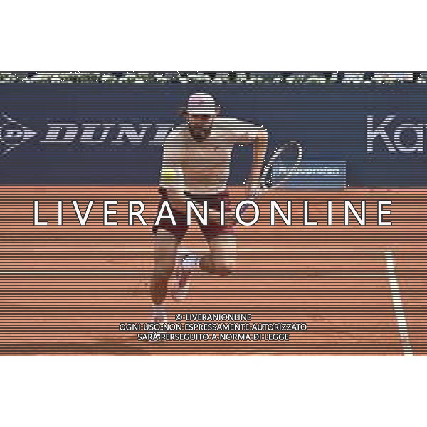Reilly Opelka durante il torneo Atp 500 Open Banc Sabadell di Barcellona Andreo Rosito@Agenzia Liverani Sas