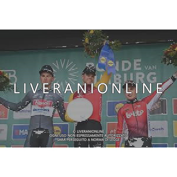 16-04-2025 Ronde Van Limburg; 2025, Cofidis; 2025, Alpecin - Deceuninck; 2025, Lotto; Fretin, Milan; Dehairs, Simon; Menten, Milan; Tongeren; ©SIROTTI - AGENZIA ALDO LIVERANI SAS