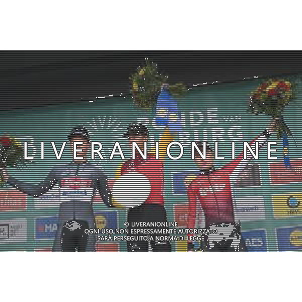 16-04-2025 Ronde Van Limburg; 2025, Cofidis; 2025, Alpecin - Deceuninck; 2025, Lotto; Fretin, Milan; Dehairs, Simon; Menten, Milan; Tongeren; ©SIROTTI - AGENZIA ALDO LIVERANI SAS