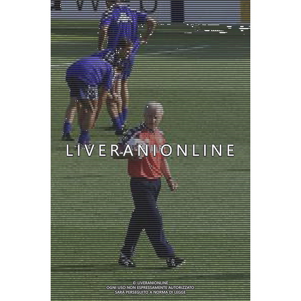 DIG- ALLENAMENTO NAZIONALE ITALIANA CALCIO A COVERCIANO 30 AGOSTO 2000 NELLA FOTO L’ALLENATORE GIOVANNI TRAPATTONI AGENZIA ALDO LIVERANI SAS