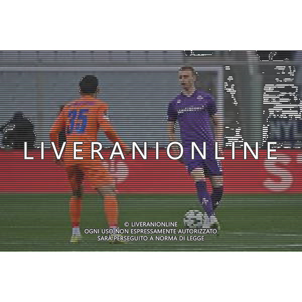 TVRG Fiorentina vs Celje nella foto Pietro Comuzzo (Fiorentina) Firenze 17-04-2025 Stadio Artemio Franchi UEFA Conference League quarti di finale gara di ritorno foto Roberto Garavaglia/Agenzia Aldo Liverani sas