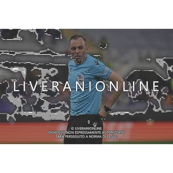TVRG Fiorentina vs Celje nella foto l\'arbitro Joao Pinheiro (POR) Firenze 17-04-2025 Stadio Artemio Franchi UEFA Conference League quarti di finale gara di ritorno foto Roberto Garavaglia/Agenzia Aldo Liverani sas