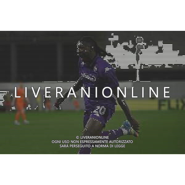 TVRG Fiorentina vs Celje nella foto Moise Kean (Fiorentina) esultanza dopo il gol del 2 a 2 Firenze 17-04-2025 Stadio Artemio Franchi UEFA Conference League quarti di finale gara di ritorno foto Roberto Garavaglia/Agenzia Aldo Liverani sas