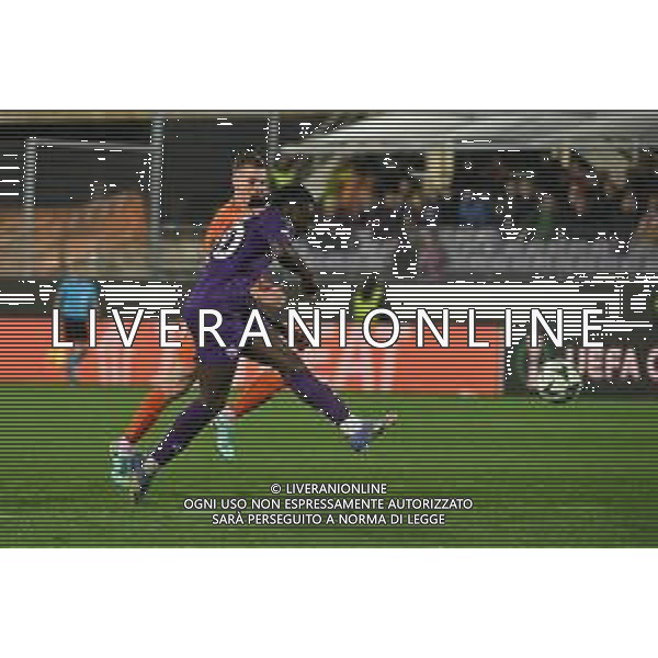 TVRG Fiorentina vs Celje nella foto Moise Kean (Fiorentina) segna il gol del 3 a 2 ma la rete viene annullata per fuorigioco Firenze 17-04-2025 Stadio Artemio Franchi UEFA Conference League quarti di finale gara di ritorno foto Roberto Garavaglia/Agenzia Aldo Liverani sas