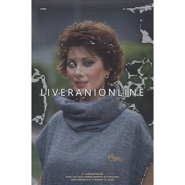 DIAP-RETROSPETTIVA EDWIGE FENECH ATTRICE NELLA FOTO EDWIGE FENECH NELL\'ANNO 1985 A ROMA FOTO EDGARDO DELLA SCORCIOSA-AG ALDO LIVERANI SAS  