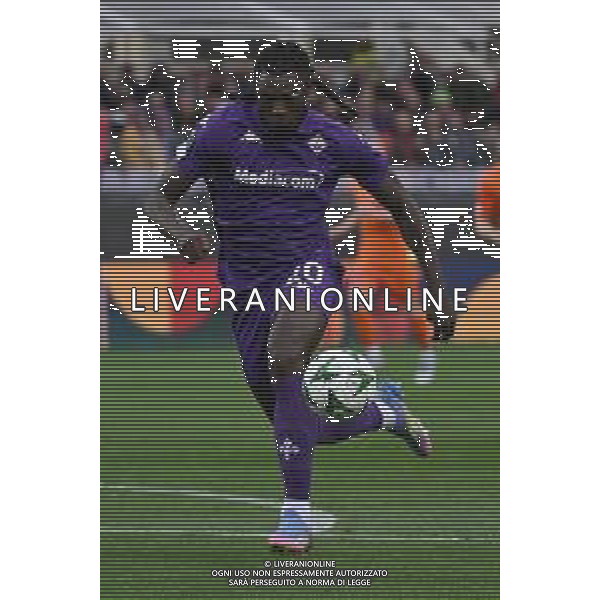 TVRG Fiorentina vs Celje nella foto Moise Kean (Fiorentina) Firenze 17-04-2025 Stadio Artemio Franchi UEFA Conference League quarti di finale gara di ritorno foto Roberto Garavaglia/Agenzia Aldo Liverani sas