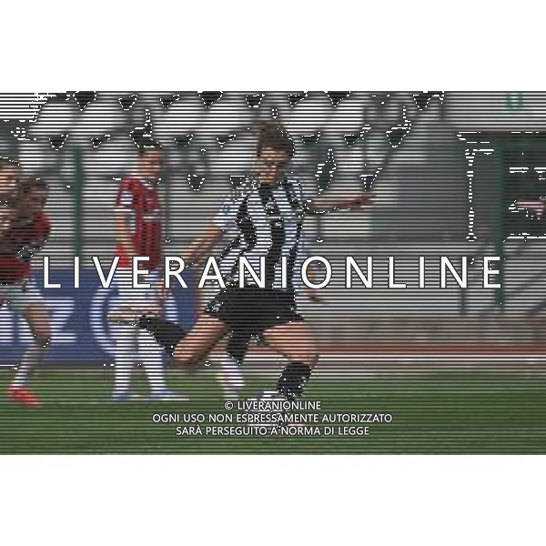 TVRG Juventus vs Milan nella foto Cristiana Girelli (Juventus) segna il gol dell\'1 a 0 Biella 18-04-2025 Stadio Alessandro La Marmora - Vittorio Pozzo Campionato Serie A Femminile eBay - 7a giornata Poule Scudetto foto Roberto Garavaglia/Agenzia Aldo Liverani sas