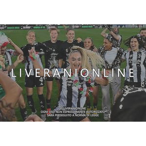TVRG Juventus vs Milan nella foto Alisha Debora Lehmann (Juventus) Biella 18-04-2025 Stadio Alessandro La Marmora - Vittorio Pozzo Campionato Serie A Femminile eBay - 7a giornata Poule Scudetto foto Roberto Garavaglia/Agenzia Aldo Liverani sas