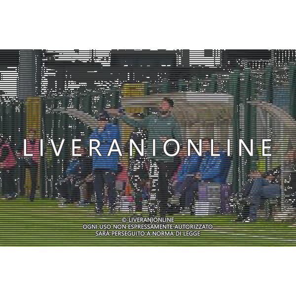 Andrea Chiappella allenatore della Giana Erminio e Fresco Luigi allenatore e presidente della Virtus Verona Giana Erminio vs Virtus Verona Gorgonzola 18-04-2025 Stadio Citta’ di Gorgonzola Trentasettesima giornata campionato Serie C Non foto Ricky Monteiro Martins/Agenzia Liverani sas- AGENZIA ALDO LIVERANI SAS