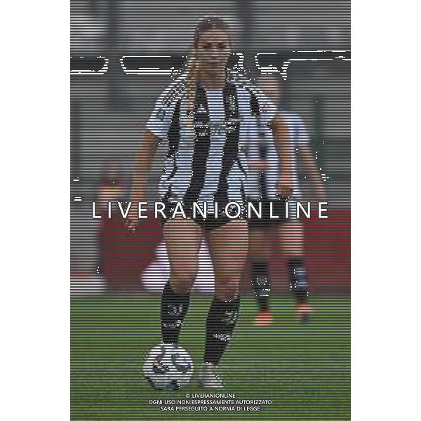 TVRG Juventus vs Milan nella foto Abigail Brighton (Juventus) Biella 18-04-2025 Stadio Alessandro La Marmora - Vittorio Pozzo Campionato Serie A Femminile eBay - 7a giornata Poule Scudetto foto Roberto Garavaglia/Agenzia Aldo Liverani sas- AGENZIA ALDO LIVERANI SAS