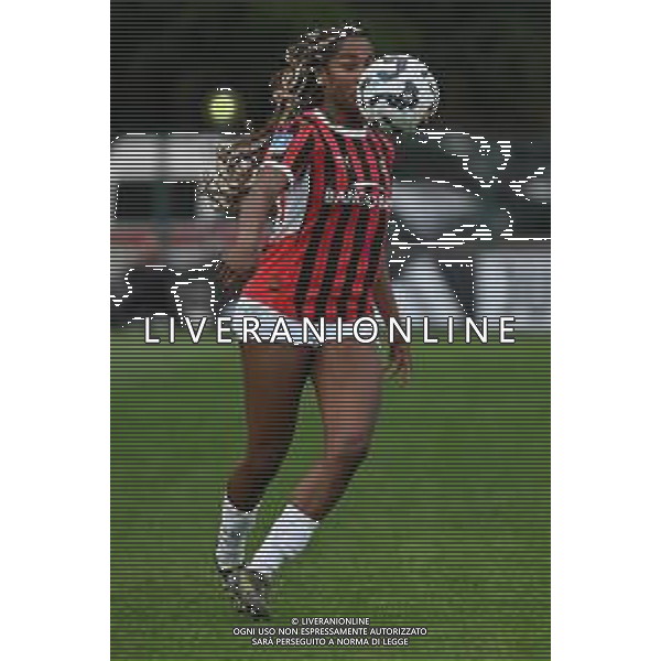 TVRG Juventus vs Milan nella foto Chante’-Mary Dompig (Milan) Biella 18-04-2025 Stadio Alessandro La Marmora - Vittorio Pozzo Campionato Serie A Femminile eBay - 7a giornata Poule Scudetto foto Roberto Garavaglia/Agenzia Aldo Liverani sas- AGENZIA ALDO LIVERANI SAS