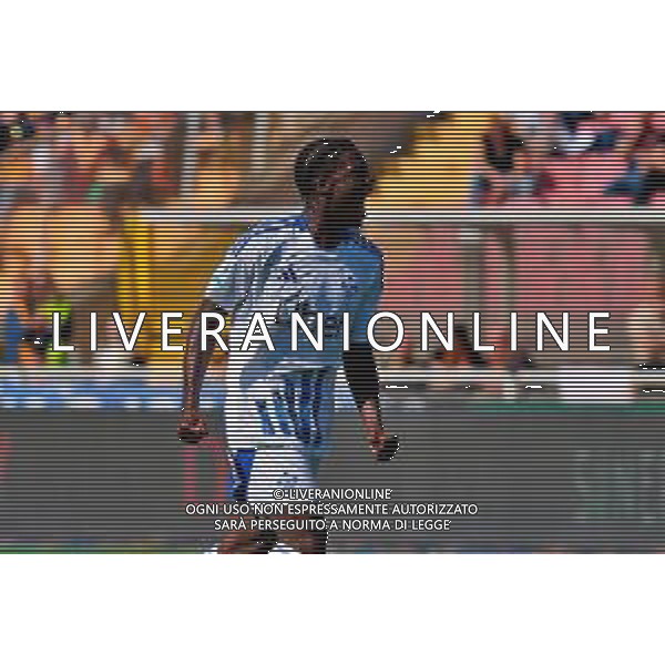 TVEM April 19, 2025 Lecce, Italy - US Lecce vs Como 1907 - Italian soccer serie A 2024/25 - Via Del Mare Stadium. In the pic: Assane Diao of Como 1907 celebrates after scoring a goal ©TVEM Emmanuele Mastrodonato - AGENZIA ALDO LIVERANI SAS
