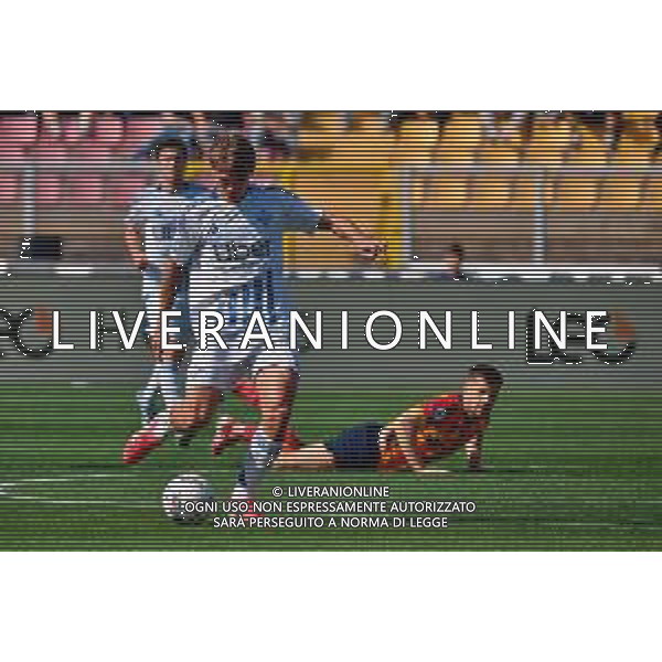 TVEM April 19, 2025 Lecce, Italy - US Lecce vs Como 1907 - Italian soccer serie A 2024/25 - Via Del Mare Stadium. In the pic: Nico Paz of Como 1907 ©TVEM Emmanuele Mastrodonato - AGENZIA ALDO LIVERANI SAS
