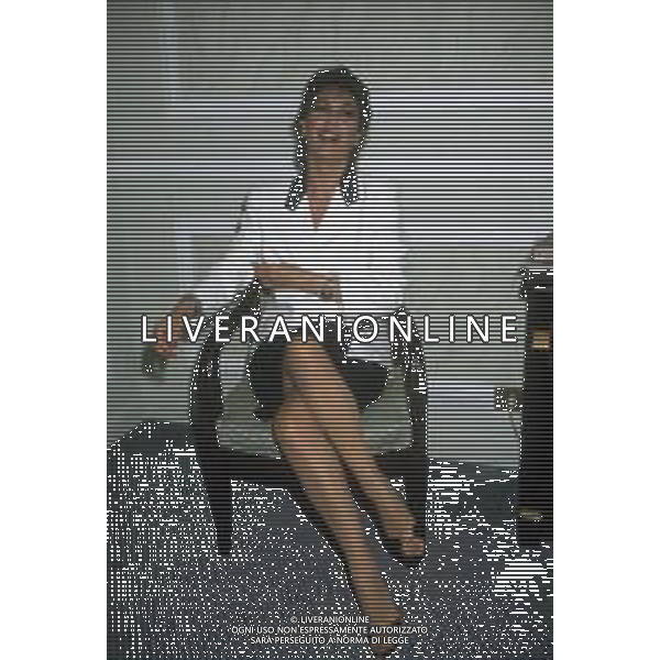 DIAP-RETROSPETTIVA EDWIGE FENECH ATTRICE NELLA FOTO EDWIGE FENECH NELL\'ANNO 1985  AG ALDO LIVERANI SAS  