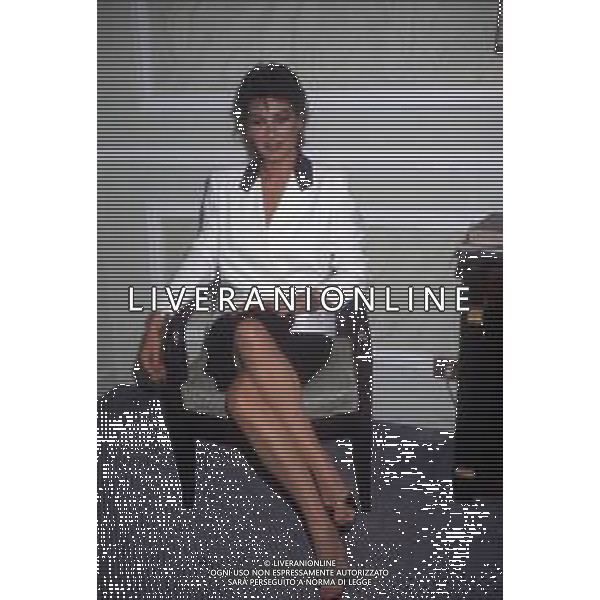 DIAP-RETROSPETTIVA EDWIGE FENECH ATTRICE NELLA FOTO EDWIGE FENECH NELL\'ANNO 1985  AG ALDO LIVERANI SAS  