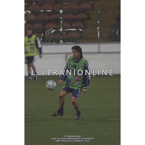 DIG- ALLENAMENTO NAZIONALE ITALIANA CALCIO A BUCAREST IN ROMANIA 23 MARZO 2001 NELLA FOTO ALESSANDRO DEL PIERO AGENZIA ALDO LIVERANI SAS