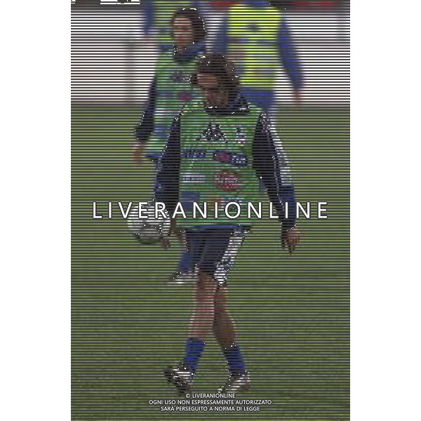 DIG- ALLENAMENTO NAZIONALE ITALIANA CALCIO A BUCAREST IN ROMANIA 23 MARZO 2001 NELLA FOTO PAOLO MALDINI AGENZIA ALDO LIVERANI SAS