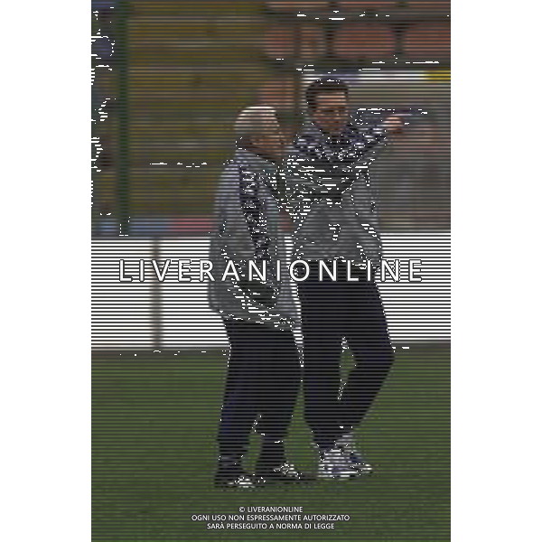 DIG- ALLENAMENTO NAZIONALE ITALIANA CALCIO A BUCAREST IN ROMANIA 23 MARZO 2001 NELLA FOTO L’ALLENATORE GIOVANNI TRAPATTONI AGENZIA ALDO LIVERANI SAS