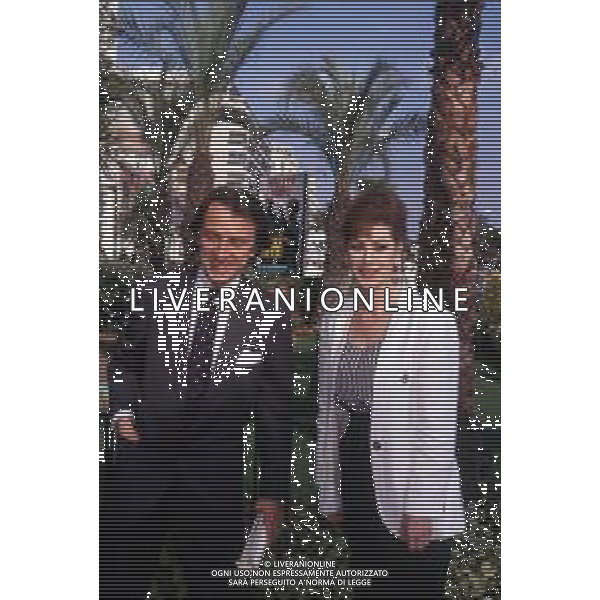 DIAP-RETROSPETTIVA EDWIGE FENECH ATTRICE NELLA FOTO EDWIGE FENECH CON LUCA CORDERO DI MONTEZEMOLO AG ALDO LIVERANI SAS