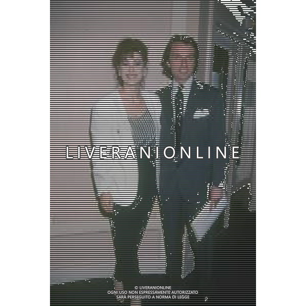 DIAP-RETROSPETTIVA EDWIGE FENECH ATTRICE NELLA FOTO EDWIGE FENECH CON LUCA CORDERO DI MONTEZEMOLO AG ALDO LIVERANI SAS