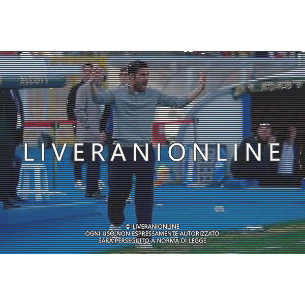 TVEM April 19, 2025 Lecce, Italy - US Lecce vs Como 1907 - Italian soccer serie A 2024/25 - Via Del Mare Stadium. In the pic: coach Cesc Fabregas of Como 1907 ©TVEM Emmanuele Mastrodonato - AGENZIA ALDO LIVERANI SAS