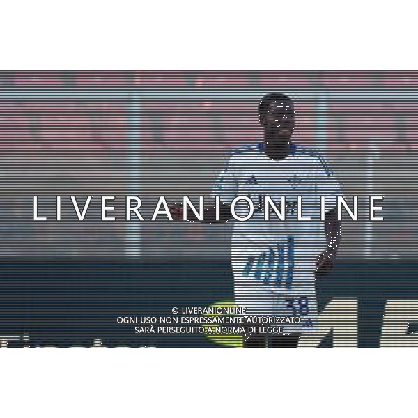 TVEM April 19, 2025 Lecce, Italy - US Lecce vs Como 1907 - Italian soccer serie A 2024/25 - Via Del Mare Stadium. In the pic: Assane Diao of Como 1907 celebrates after scoring a goal ©TVEM Emmanuele Mastrodonato - AGENZIA ALDO LIVERANI SAS