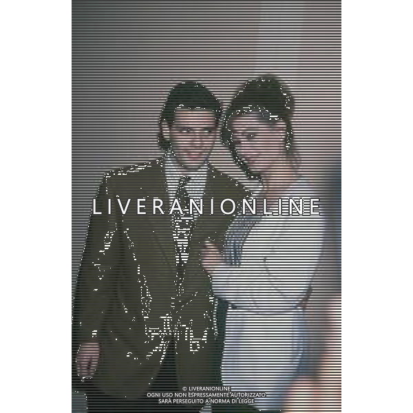 DIAP-RETROSPETTIVA EDWIGE FENECH ATTRICE NELLA FOTO EDWIGE FENECH CON IL FIGLIO EDWIN NELL\'ANNO 1993 AG ALDO LIVERANI SAS 